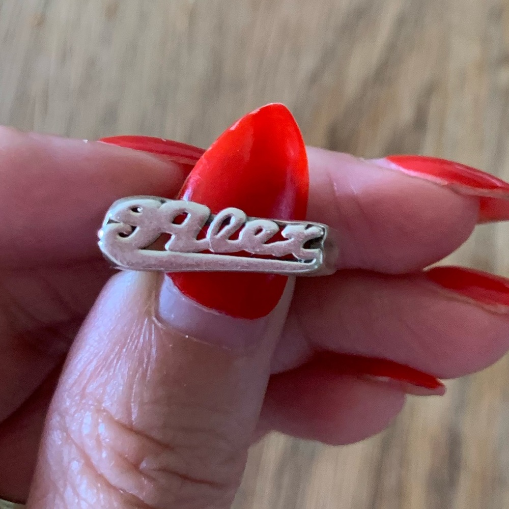 ALEX Sterling Silver Name Ring